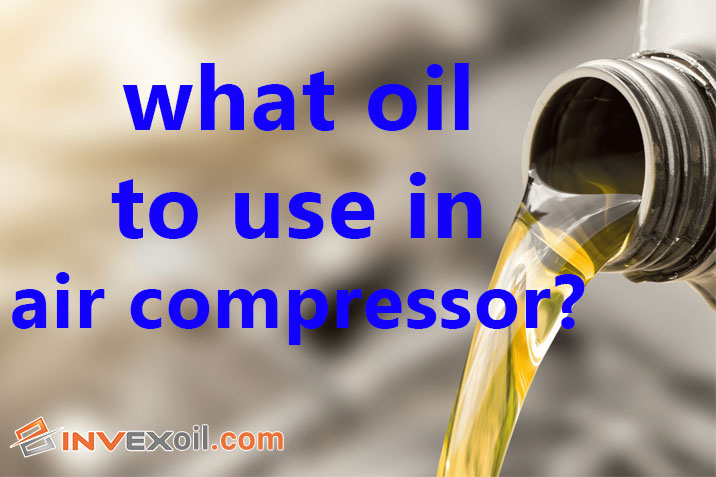 what oil to use in air compressor cover