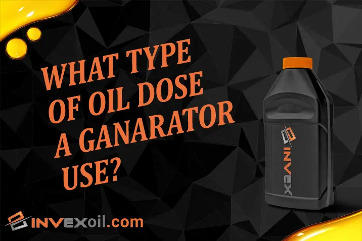 oil types for use in generator