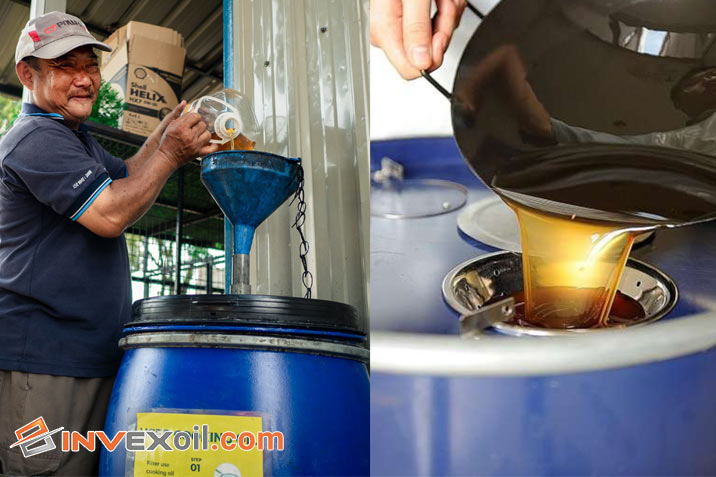 Main benefits of recycling used cooking oil