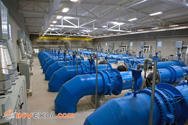 Water treatment plant facility